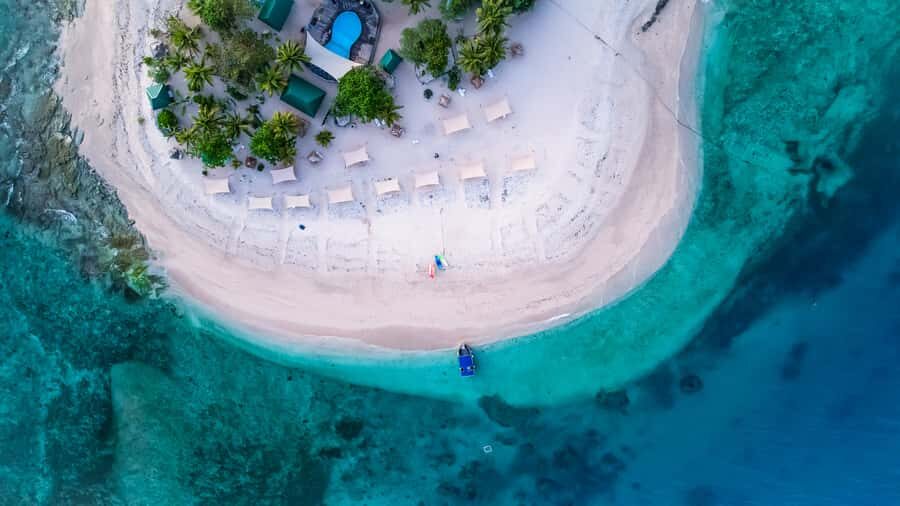 Fiji: South Sea Island Combo Half Day Trip Lunch & Drinks - South Sea Island: 30 Minutes from Denarau to Beach Mode