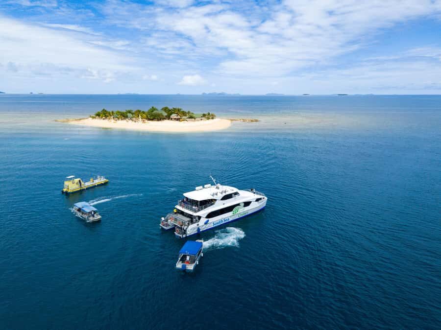 Fiji: Yasawa Islands Explorer Cruise with Lunch - The resorts you’ll see from the water (and the key rule: stay onboard)