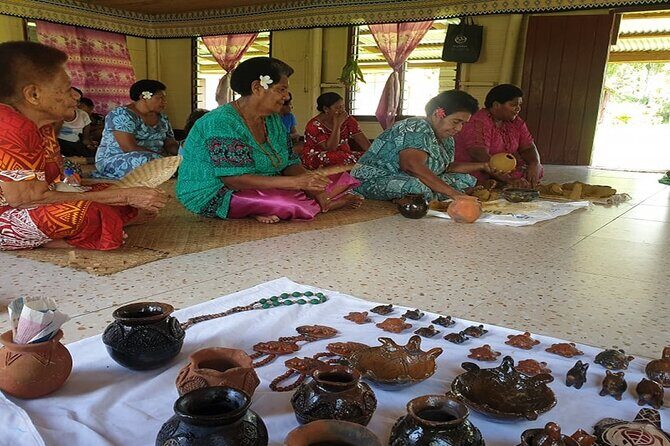 Fijian pottery crafting Village Experience & Natadola Beach Tour - Half-Day Combo: Pottery Craft Meets Natadola Beach Time