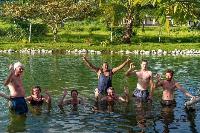 Fiji's Full-Day Sabeto Safari 4WD Adventure - Zipline Time: Pick Your Adventure Level