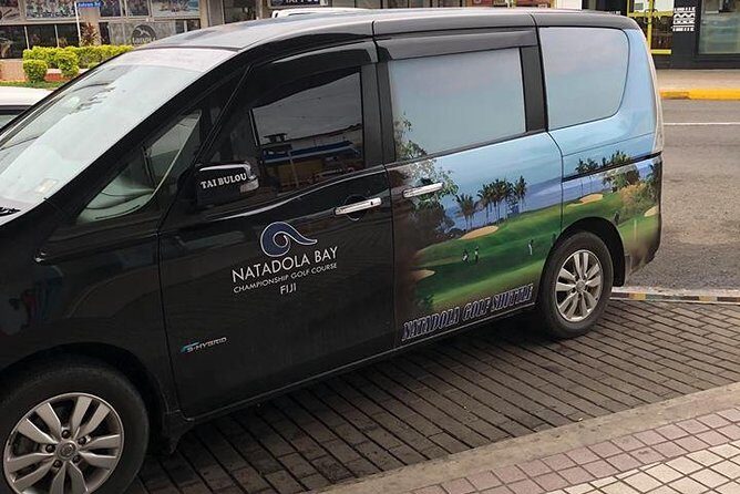 From Nadi Airport Fiji-Denarau Radisson,Wyndham,Sheraton,Westin,Hilton,Palm,Port - The supermarket stop: helpful, but plan for it