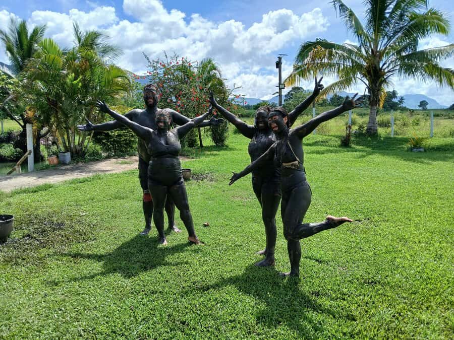 NADI-SABETO: Tifajek Hot Spring and Mudpool Natural Spa - Getting there from Nadi: the long hotel pickup spread matters
