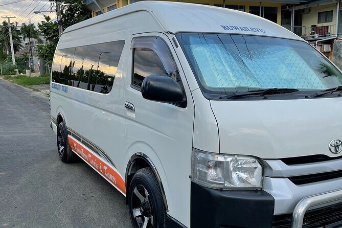 Private Transfer :Nadi Airport to Hotels (CFC APPROVED) - Optional supermarket stop: the smartest detour you can request