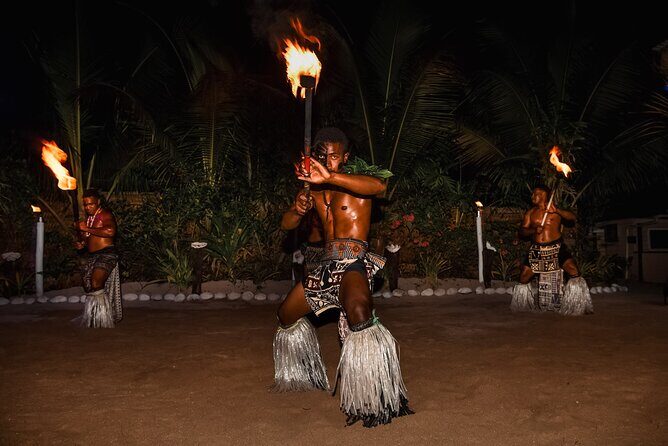 Sunset Cruise with Dinner and Fire Show - Fire walking and the Legends of the Pacific show